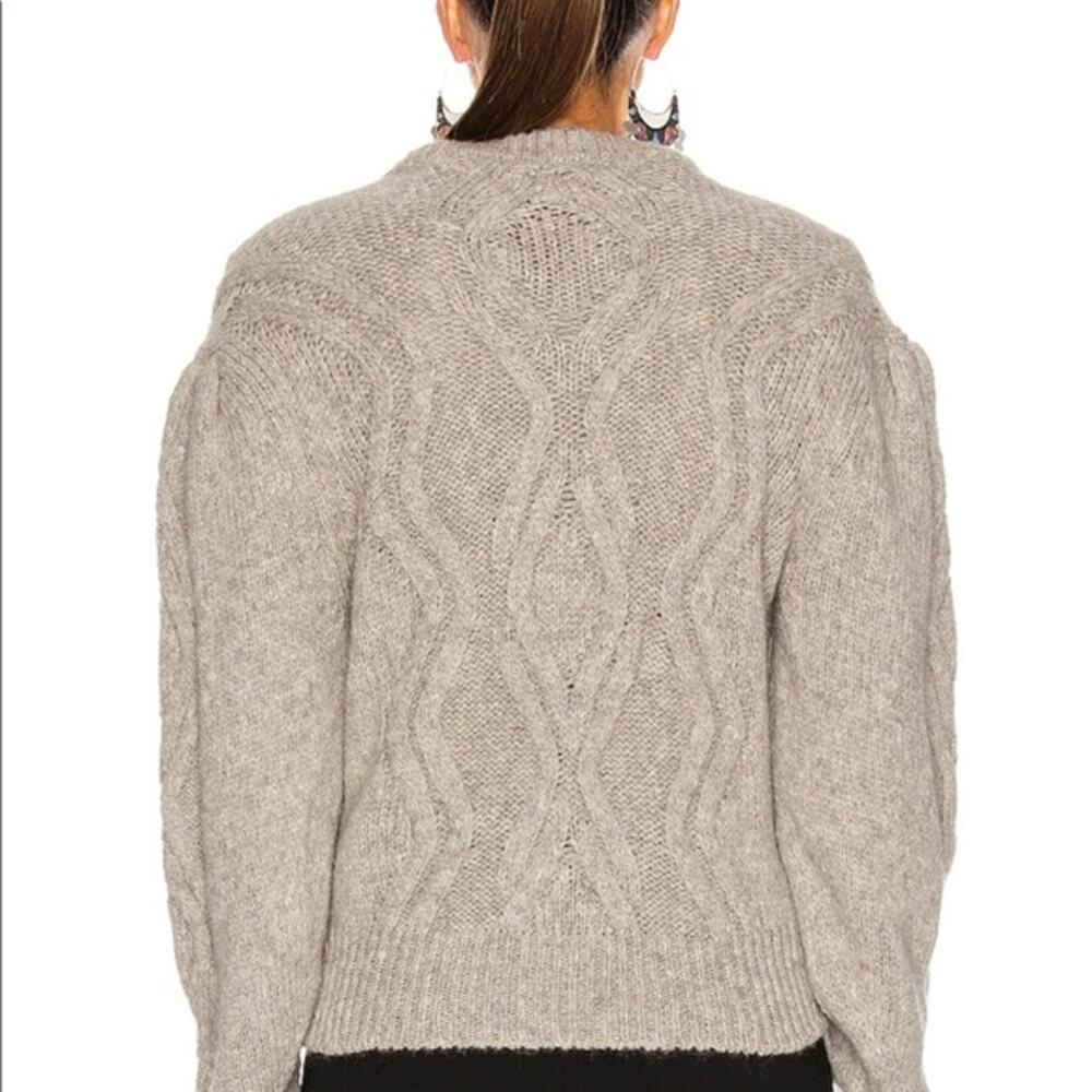 Isabel Marant Devlyn Cable Knit Sweater - Picture 2 of 9